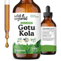 Wild & Organic Gotu Kola Drops - Organic Gotu Kola Herb Liquid