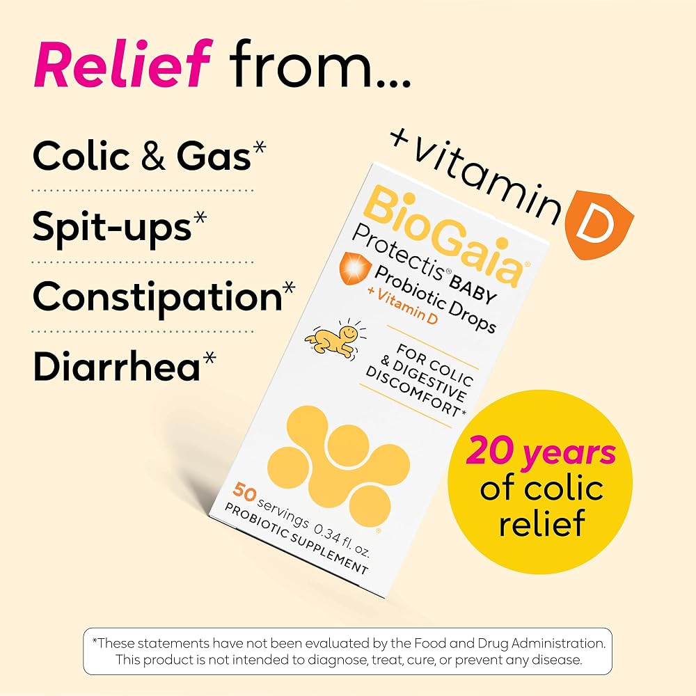 BioGaia Baby Probiotic Drops with Vitamin D - 10mL - image 3