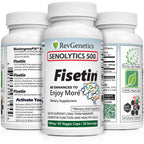 REVGENETICS SENOLYTICS 500 Fisetin 500 mg - 60 Capsules - image 2