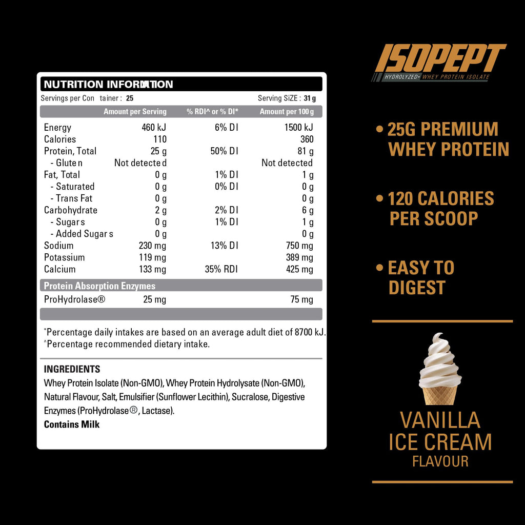 EHP Labs IsoPept Hydrolyzed Parent