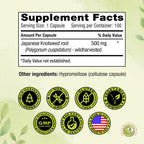 Green Dragon Botanicals Japanese Knotweed 500 mg - 100 Capsules - image 5