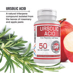 MAAC10 Ursolic Acid 50mg - 100 Capsules - image 9