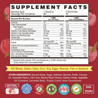 VEGEPOWER Vegan Iron Supplement Gummies - with Vitamin C