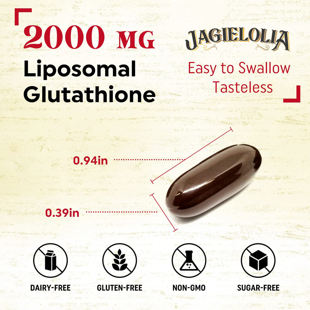 Jagielolia Liposomal Glutathione 2000 mg with L-Serine