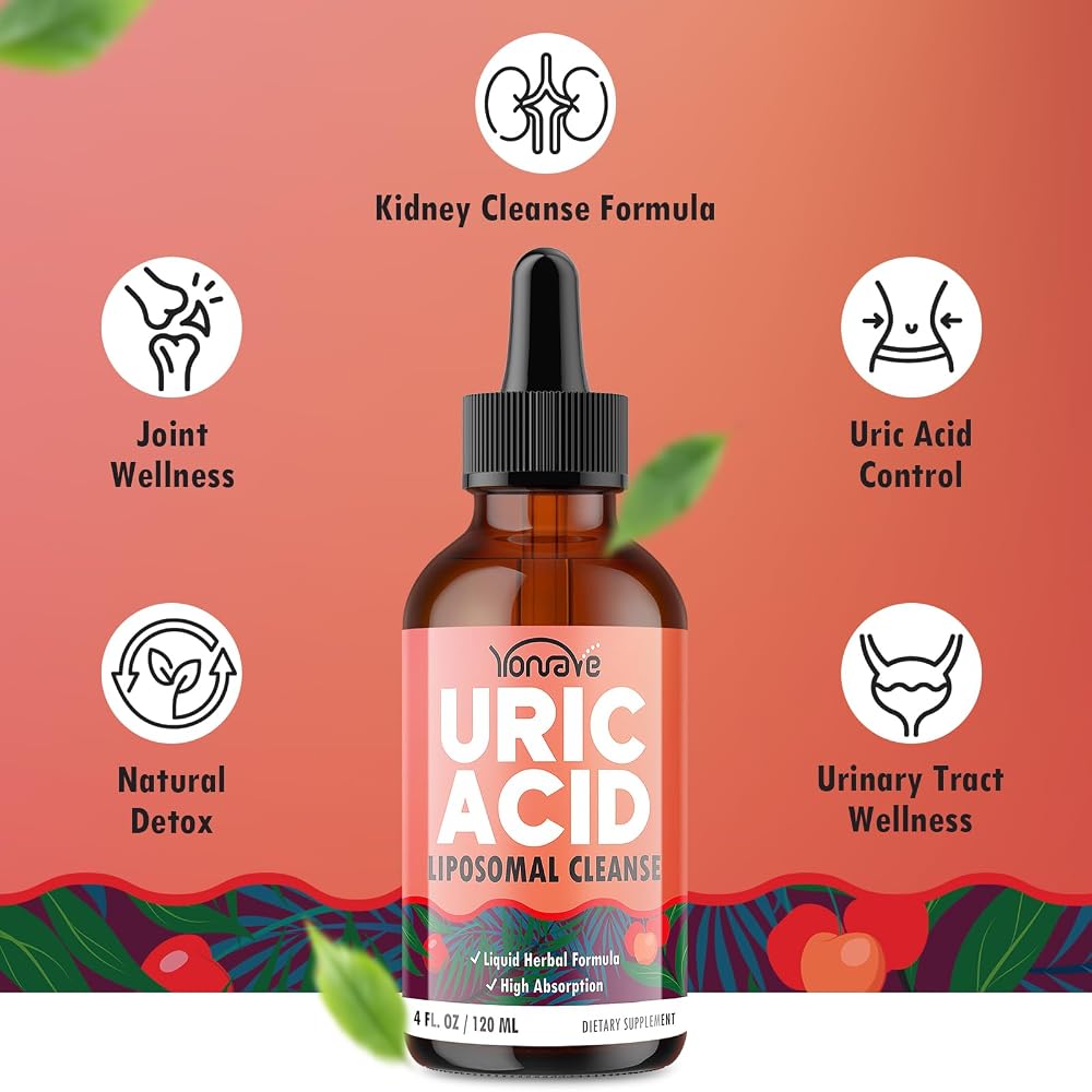Yonrave Liposomal Uric Acid Drops