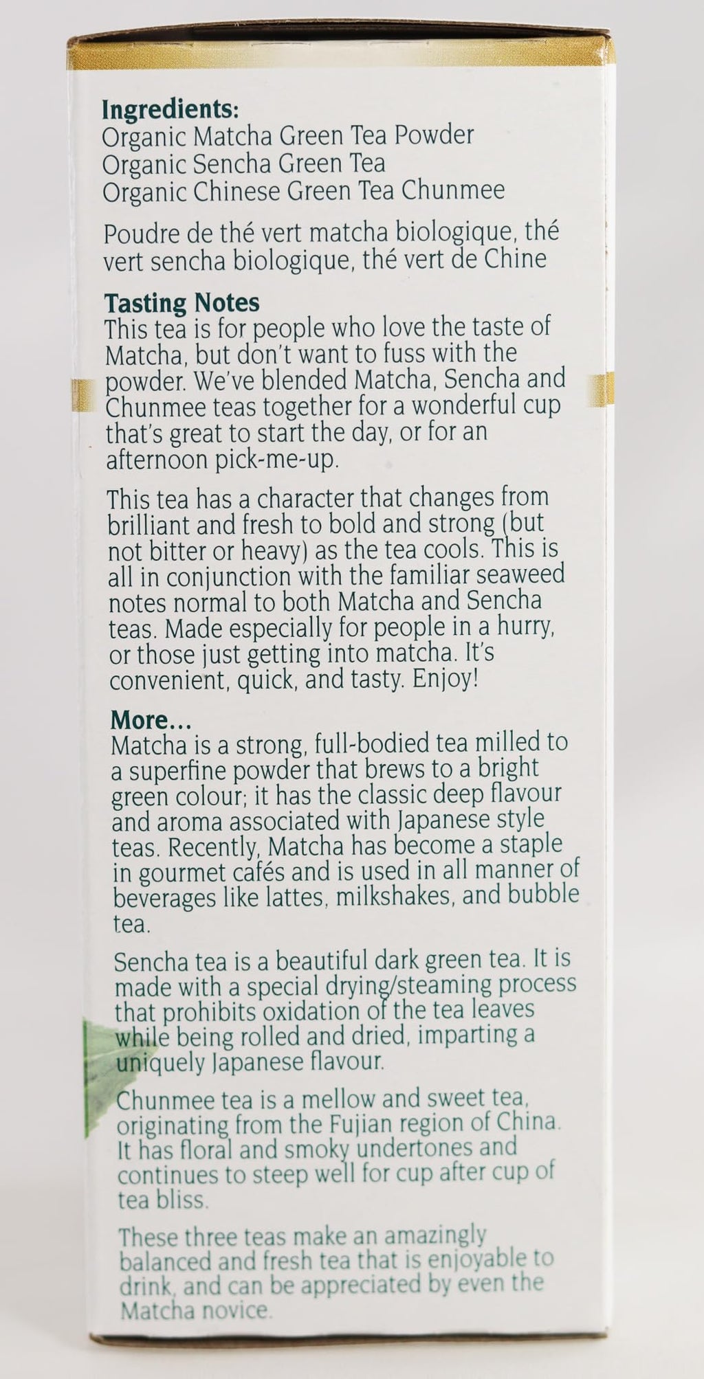 Celebration Herbals Triple Green Matcha Tea Organic - 24 Bags - image 5