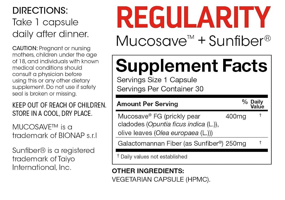 Silver Fern Regularity Digestive Supplement - 30 Capsules - image 2