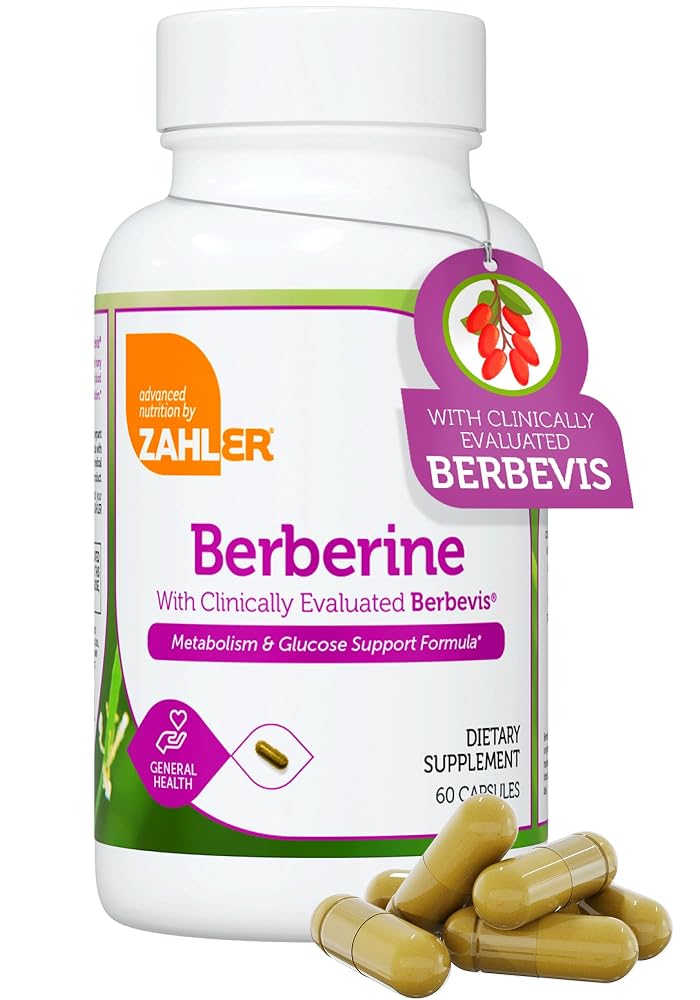Zahler Berberine Herbal Supplement for Metabolism Support - 60 Capsules - image 9