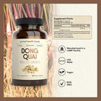 Primal Health Foods Organic Dong Quai 1000 mg - 120 Vegetarian Capsules - image 2