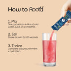 Root'd Multivitamin Powder with 3X Electrolytes for Men - 24 Vitamins