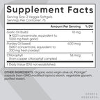 Sports Research Odorless Garlic Oil - 150 Softgels - image 5
