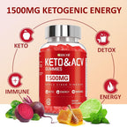 DDUYIE Keto ACV Gummies for Weight Loss - 120 Count - image 3