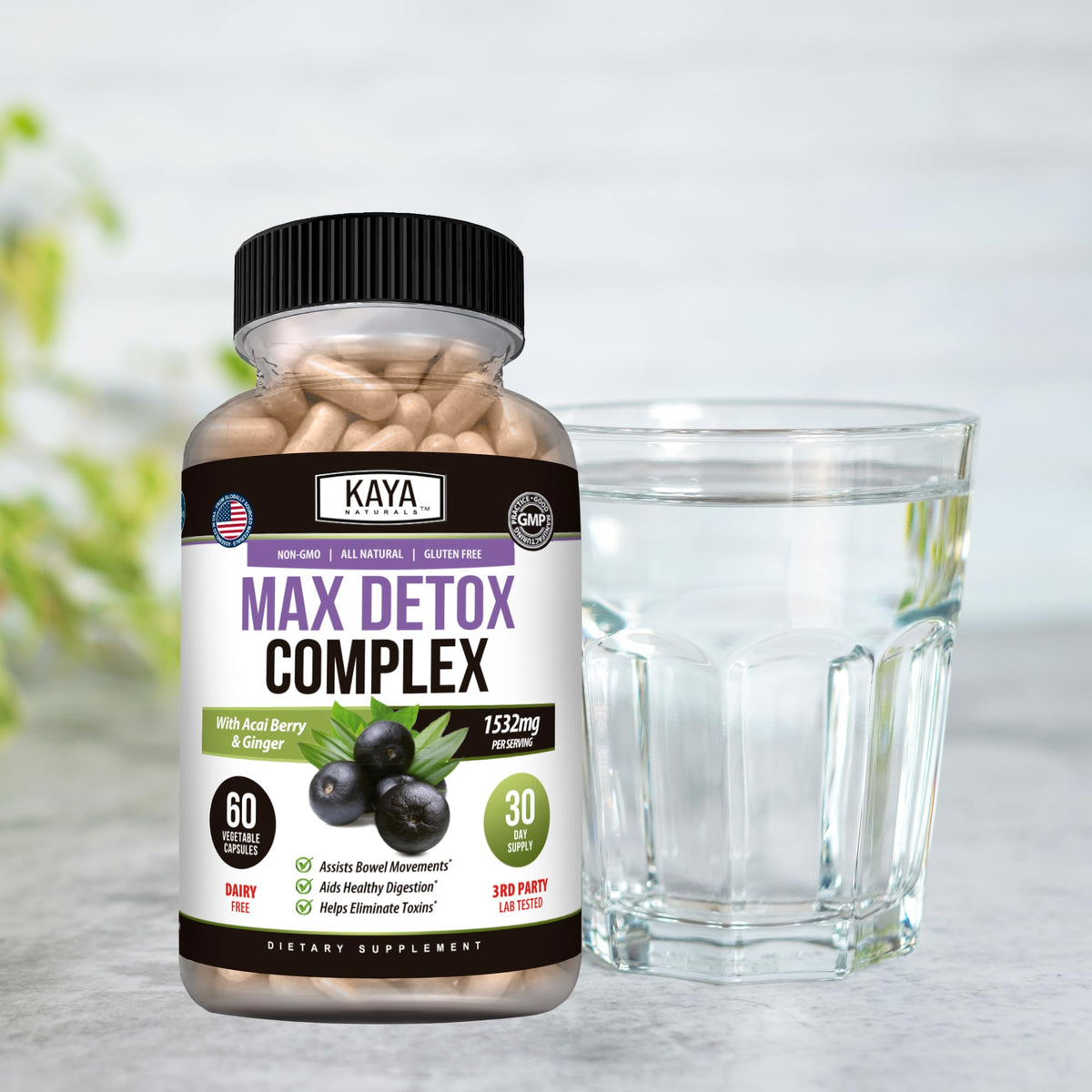 Kaya Naturals - Max Detox - 100% Natural