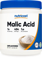 Nutricost Malic Acid Powder - Gluten Free, Non-GMO