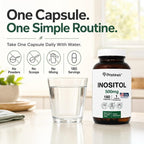 PRISTINE'S Myo Inositol 500mg Capsules for Women - 180 Capsules - image 3