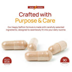 Ultra6 Nutrition Happy Saffron Supplements - 100% Pure Saffron