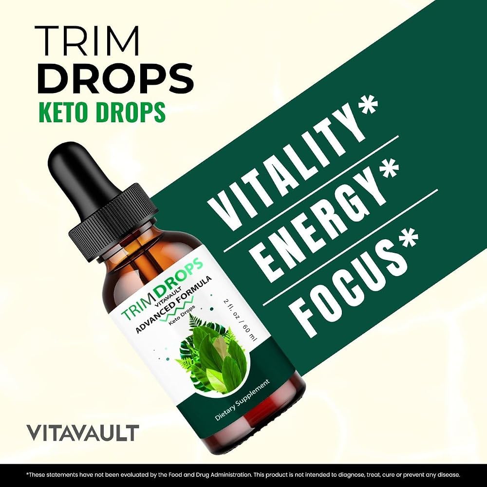 Vitavault Trim Drops Liquid All Natural Formula - 3 Pack - image 4