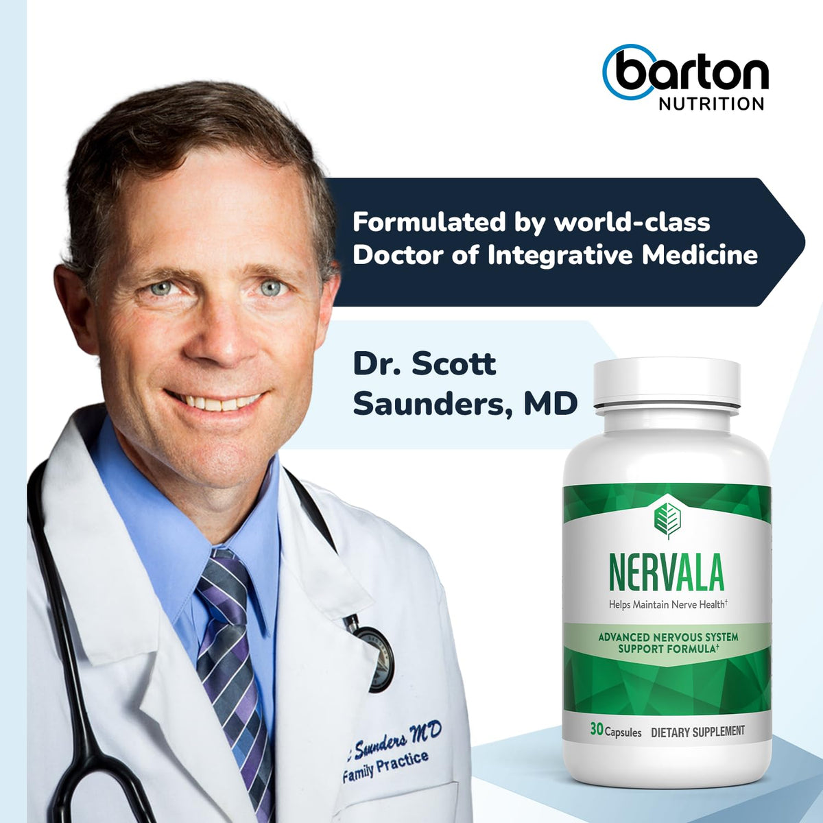 Barton Nutrition Nervala Alpha Lipoic Acid 600mg - 30 Capsules - image 8