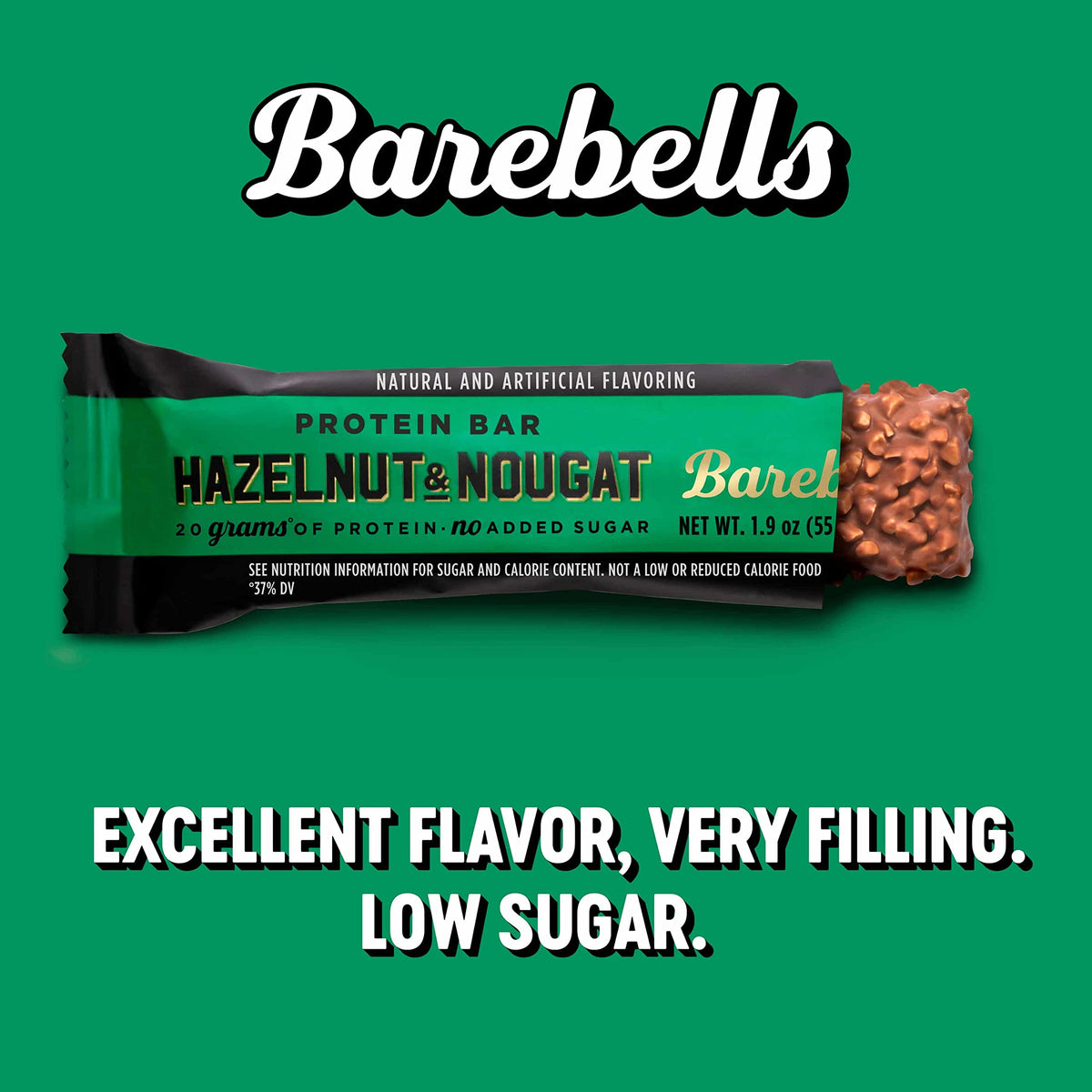 Barebells Hazelnut & Nougat Protein Bars - image 2