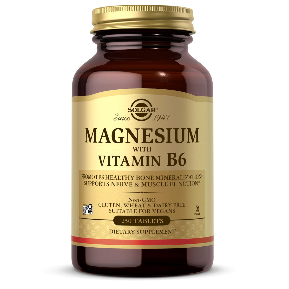 Solgar Magnesium with Vitamin B6 Energy Metabolism - 250 Tablets