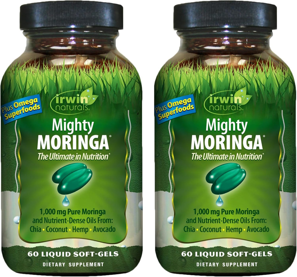 Irwin Naturals Mighty Moringa Superfood Nutrition - 120 Softgels