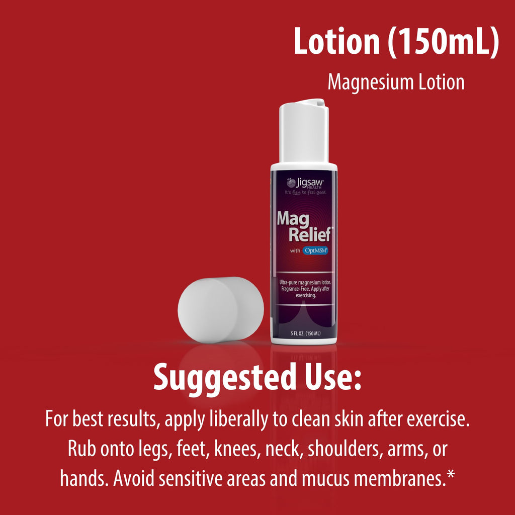 Jigsaw Health MagRelief Magnesium Lotion - 5 Ounces - image 6