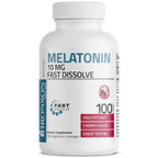 Bronson Melatonin 10mg Fast Dissolve Cherry Flavored Tablets