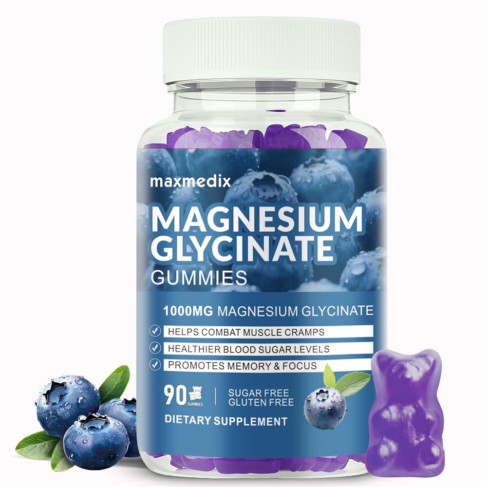 maxmedix Magnesium Glycinate Gummies 1000mg