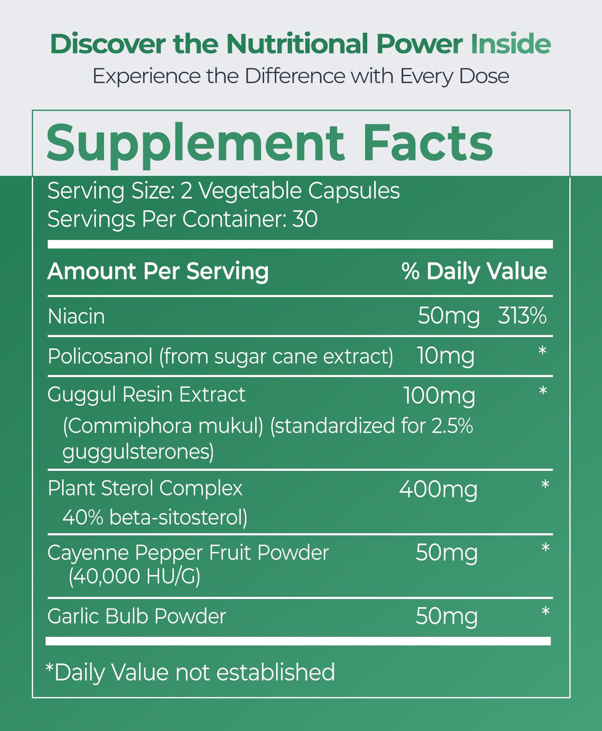 logos nutritionals Cholest Essentials - 60 Capsules - image 2