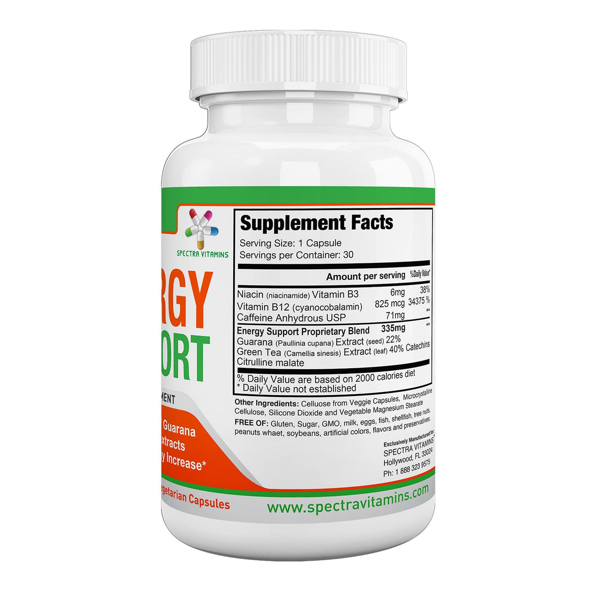 Spectra Vitamins Natural Energy Support - 30 Capsules - image 7