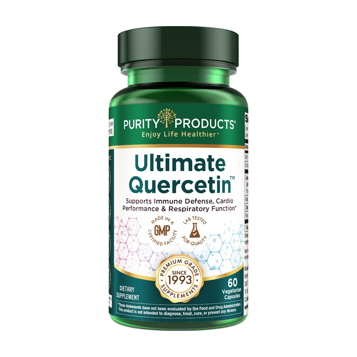 Purity Products Ultimate Quercetin Phytosome Immune Support - 60 Capsules