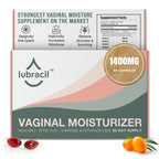 Lubracil Vaginal Moisturizer for Women Hydrating Formula - 60 Softgels