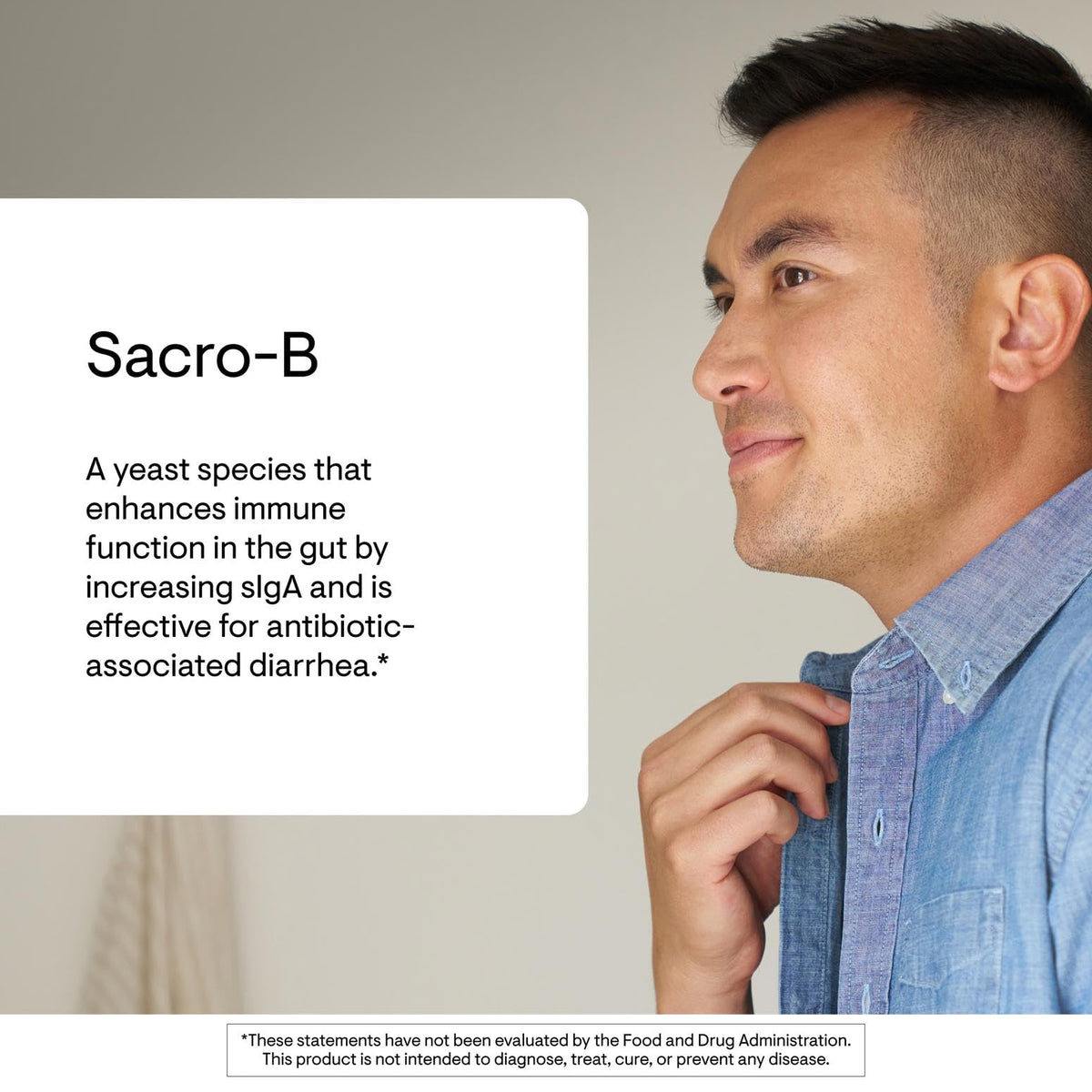 THORNE Sacro-B Saccharomyces boulardii Probiotic - 60 Capsules - image 3