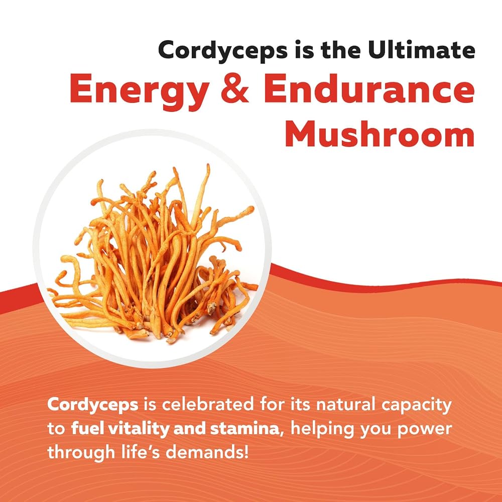 Triquetra Health Organic Cordyceps Mushroom Extract - 70% Beta