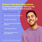 Doctor's Recipes Magnesium Glycinate Supplement - 90 Vegan Capsules - image 3