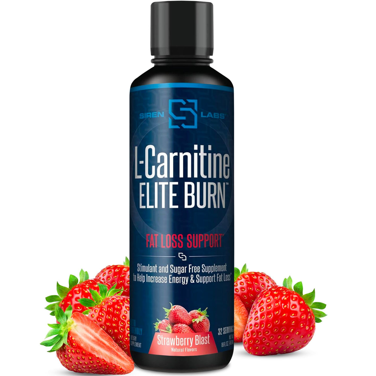 SIRENLABS L-Carnitine Elite Burn Lemon Lime - 32 Servings