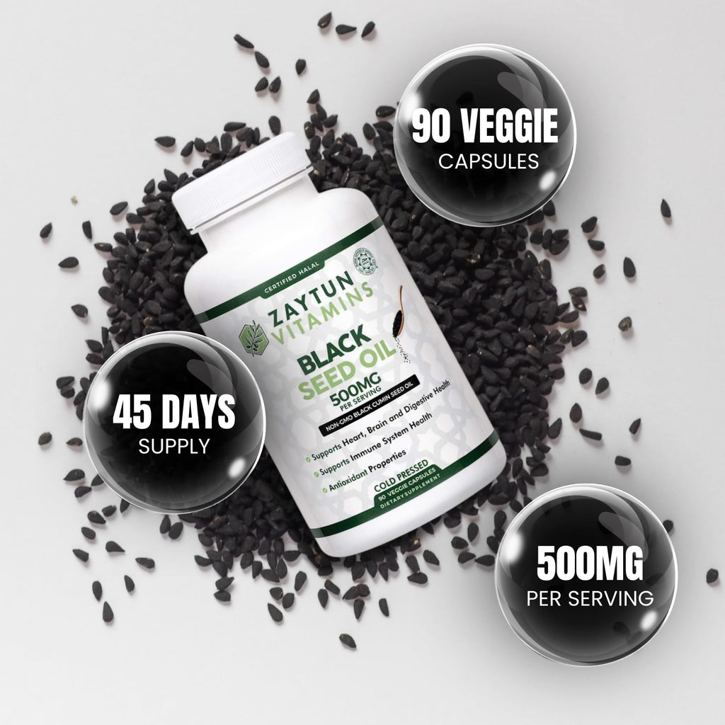 Zaytun Vitamins Halal Black Seed Oil