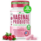 Earth's Pearl Vaginal Probiotics for pH Balance - 30 Tablets