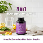 BoostCeuticals Quercetin with Zinc 500mg - 120 Vegan Capsules - image 2