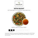 Pure And Easy Tea, Detox Delight Tea for Daily Reset, Whole Leaf - image 4