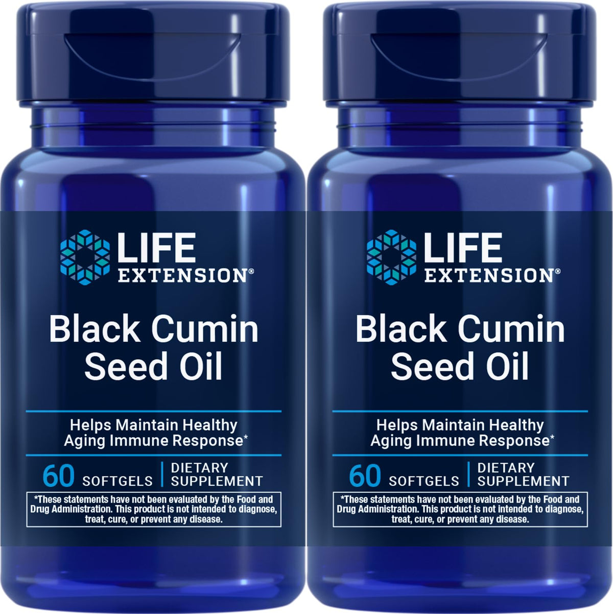 Life Extension Black Cumin Seed Oil Immune Support - 120 Softgels