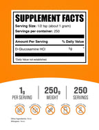 BulkSupplements.com Glucosamine HCl Powder