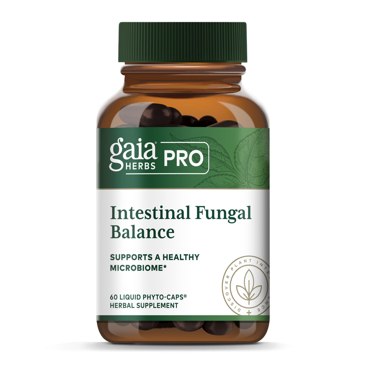 Gaia Herbs PRO Intestinal Fungal Balance - 60 Vegan Capsules