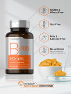 Horbäach Vitamin B-100 Complex - 60 Vegetarian Capsules - image 5