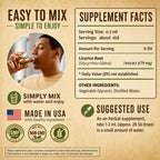 HERBALICIOUS Licorice Root Glycyrrhiza Glabra - Organic Herbal