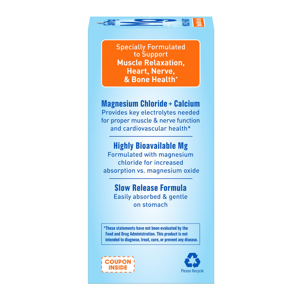 Slow-Mag Muscle & Heart Magnesium Chloride - 120 Tablets - image 8