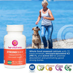 her vital way Strong Sea-K Calcium Supplement - 60 Capsules - image 3