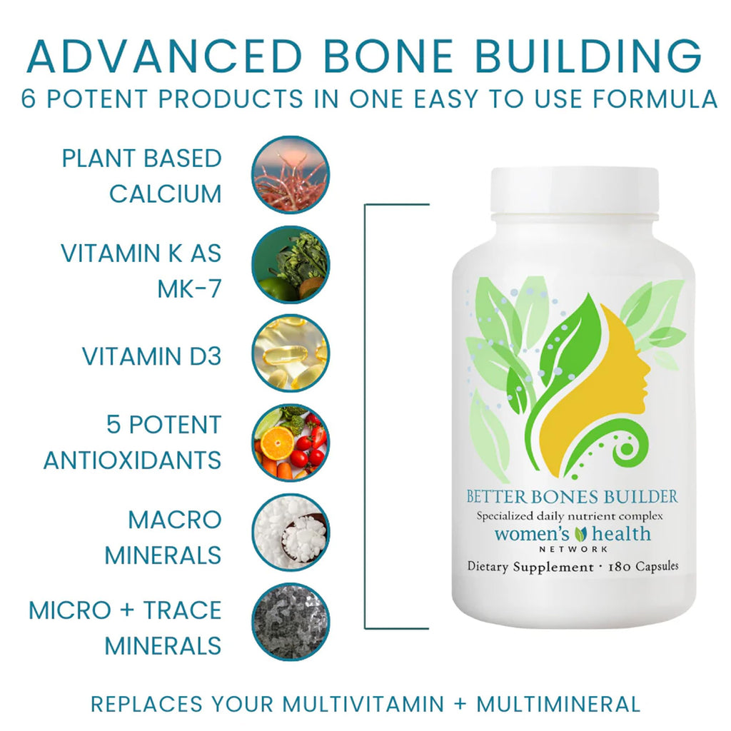 Women's Health Network Better Bones Builder Multivitamin - 240 Capsules - image 2