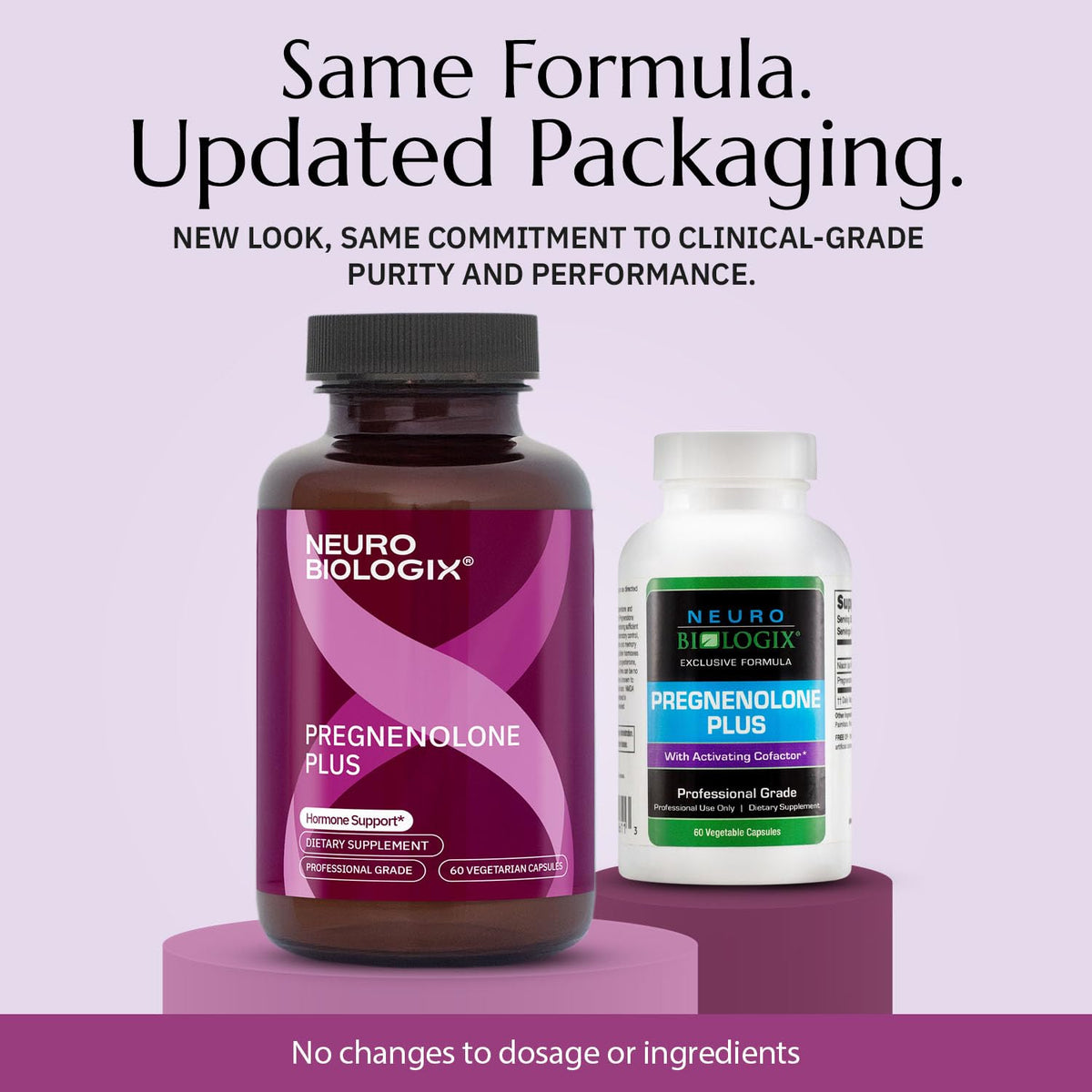 Neurobiologix Pregnenolone Plus Hormone Support - 60 Capsules - image 2